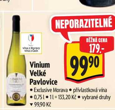  Vinium Velké Pavlovice 0,75 l
