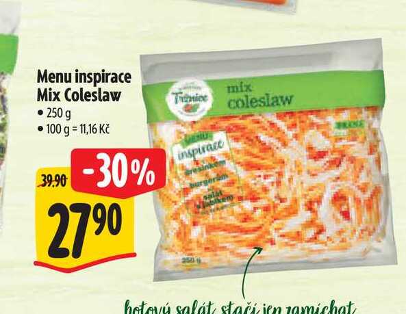 Menu inspirace Mix Coleslaw  250 g 