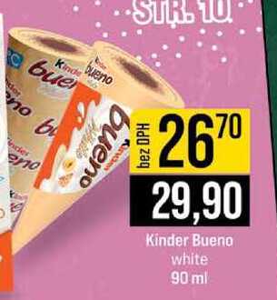 Kinder Bueno white 90 ml