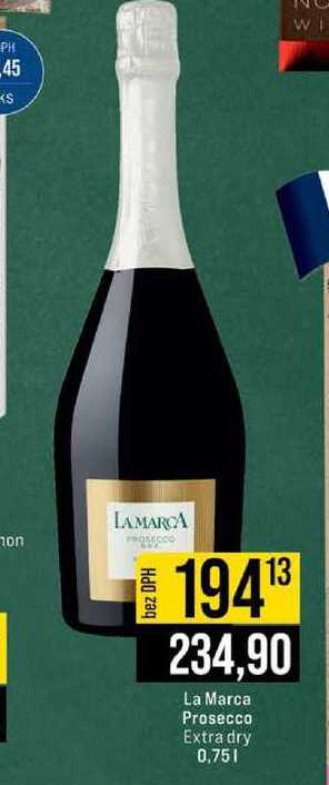 La Marca Prosecco Extra dry 0,75l 