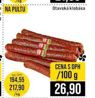 Otavská klobása 100g