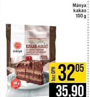 Mánya kakao 100 g 