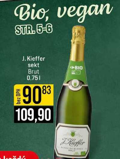 J. Kieffer sekt Brut 0,75l