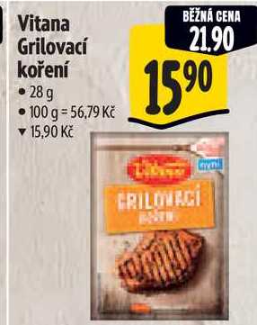 Vitana Grilovací koření, 28 g 