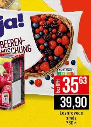 Lesní ovoce směs 750 g 
