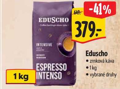 Eduscho zrnková káva, 1 kg