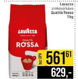 Lavazza zrnková káva Qualitá Rossa 1 kg