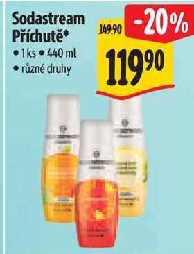 Sodastream Příchutě, 440 ml