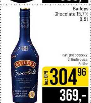 Baileys Chocolate 15,7% 0,5l