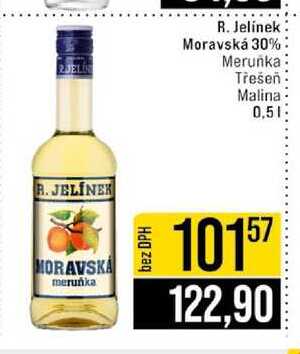 R. Jelínek Moravská 30% Merunka Třešen Malina 0,5l