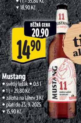 Mustang, 0,5 l