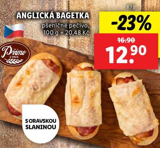 ANGLICKÁ BAGETKA, 63 g