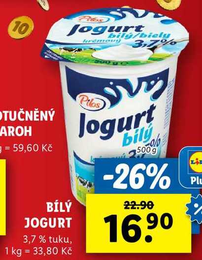 BÍLÝ JOGURT, 500 g