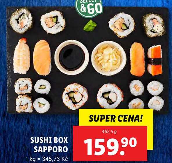SUSHI BOX SAPPORO, 462,5 g