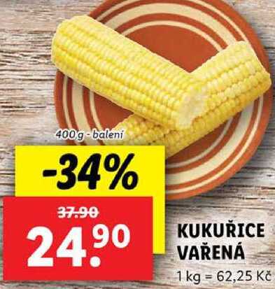 KUKUŘICE VAŘENÁ, 400 g