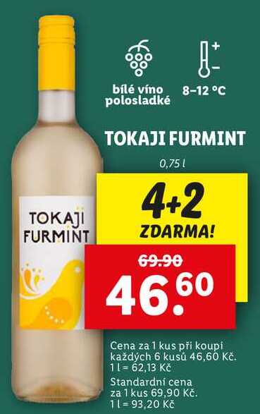 TOKAJI FURMINT, 0,75 l