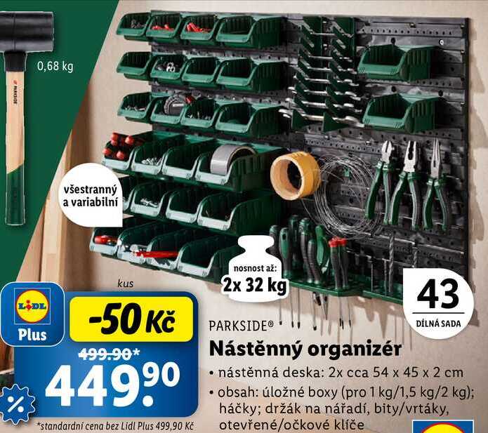 Nástěnný organizér 