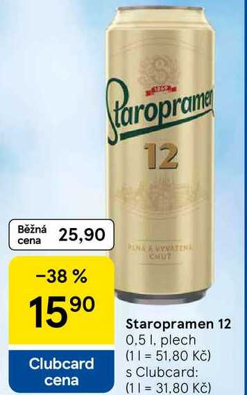 Staropramen 12, 0.5 l