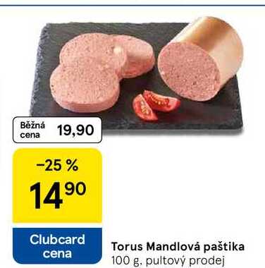 Torus Mandlová paštika, 100 g 