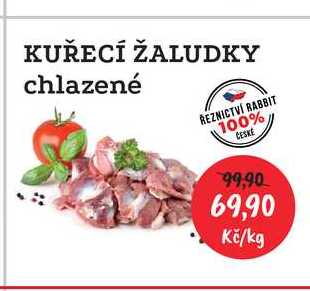 KUŘECÍ ŽALUDKY chlazené 1kg 