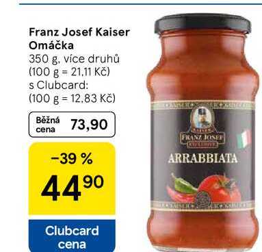 Franz Josef Kaiser Omáčka, 350 g, více druhů