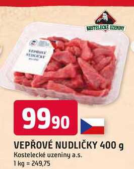 Vepřové nudličky 400g