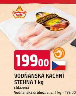 Vodňanská kachní stehna 1kg
