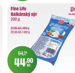 Fine Life Balkánský sýr 200 g