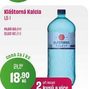 Kláštorná Kalcia 1,5l