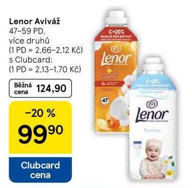Lenor Aviváž, 47-59 PD 