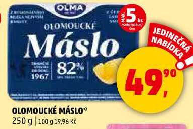 OLOMOUCKÉ MÁSLO, 250 g 
