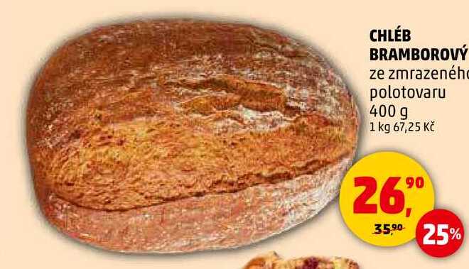 CHLÉB BRAMBOROVÝ, 400 g