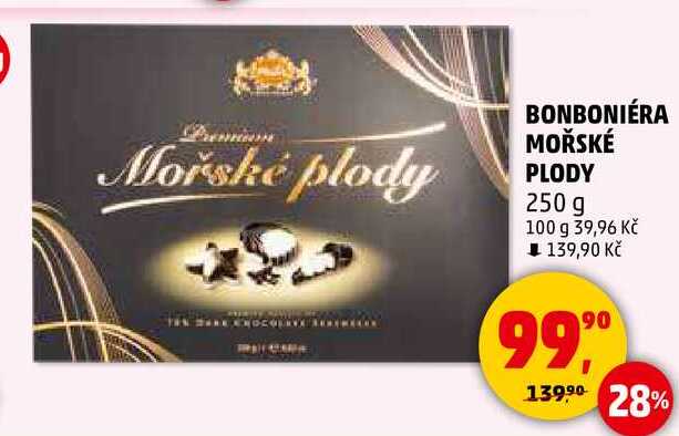 BONBONIÉRA MOŘSKÉ PLODY, 250 g 