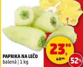 PAPRIKA NA LEČO balená, 1 kg 
