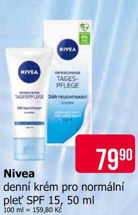 Nivea denní krém pro normální pleť SPF 15, 50 ml 