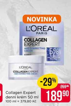 L'ORÉAL Collagen Expert denní krém 50 ml 