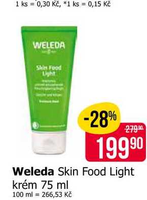 Weleda Skin Food Light krém 75 ml