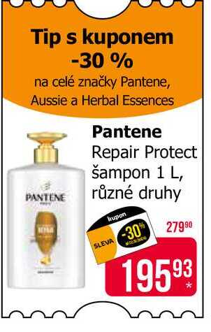 Pantene Repair Protect šampon 1 L, různé druhy 