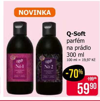 Q-Soft parfém na prádlo 300 ml 