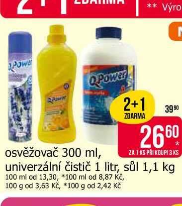 Q Power osvěžovač 300 ml