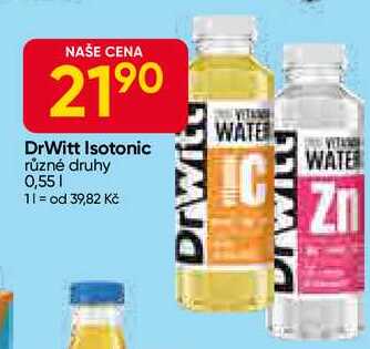 DrWitt Isotonic různé druhy 0,55l