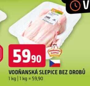VODŇANSKÁ SLEPICE BEZ DROBŮ 1 kg 