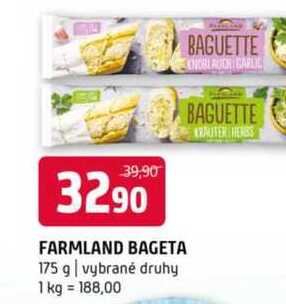FARMLAND BAGETA 175 g vybrané druhy 