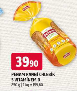 PENAM RANNÍ CHLEBÍK S VITAMÍNEM D 250 g