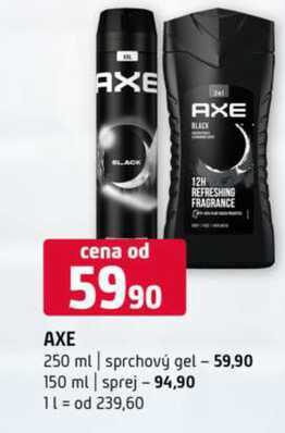 AXE 250 ml sprchový gel 