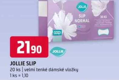 JOLLIE SLIP 20 ks velmi tenké dámské vložky