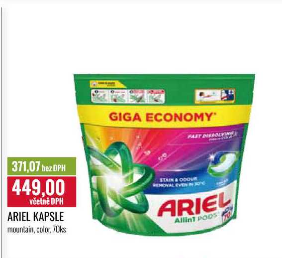 ARIEL KAPSLE 70ks