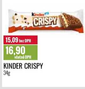 KINDER CRISPY 34g 