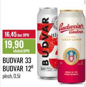 BUDVAR 12° 0,5l