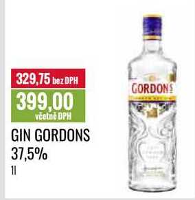 GIN GORDONS 37,5% 1l